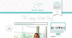 Desktop Screenshot of camelotfabricsblog.com